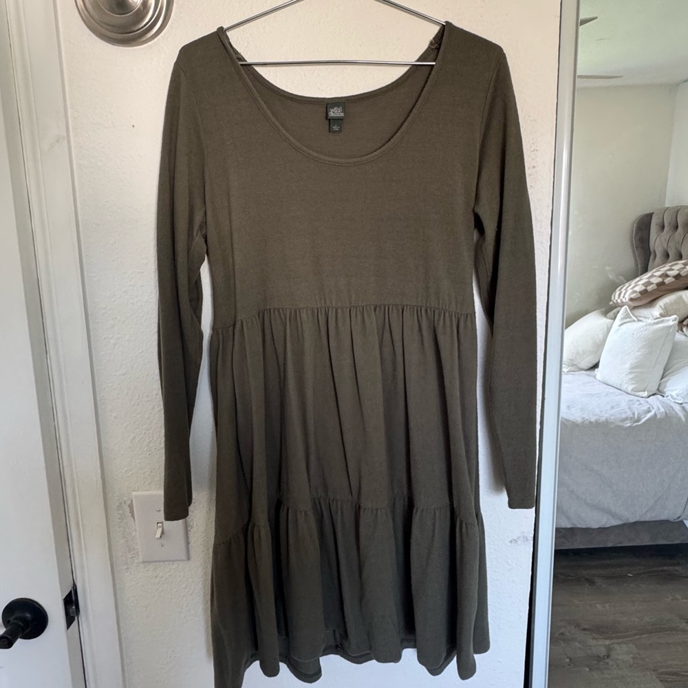 Wild Fable Olive Green Dress